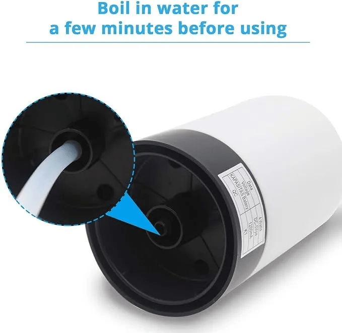 Portable Electric Water Bottle Pump USB Rechargeable | BuyPick